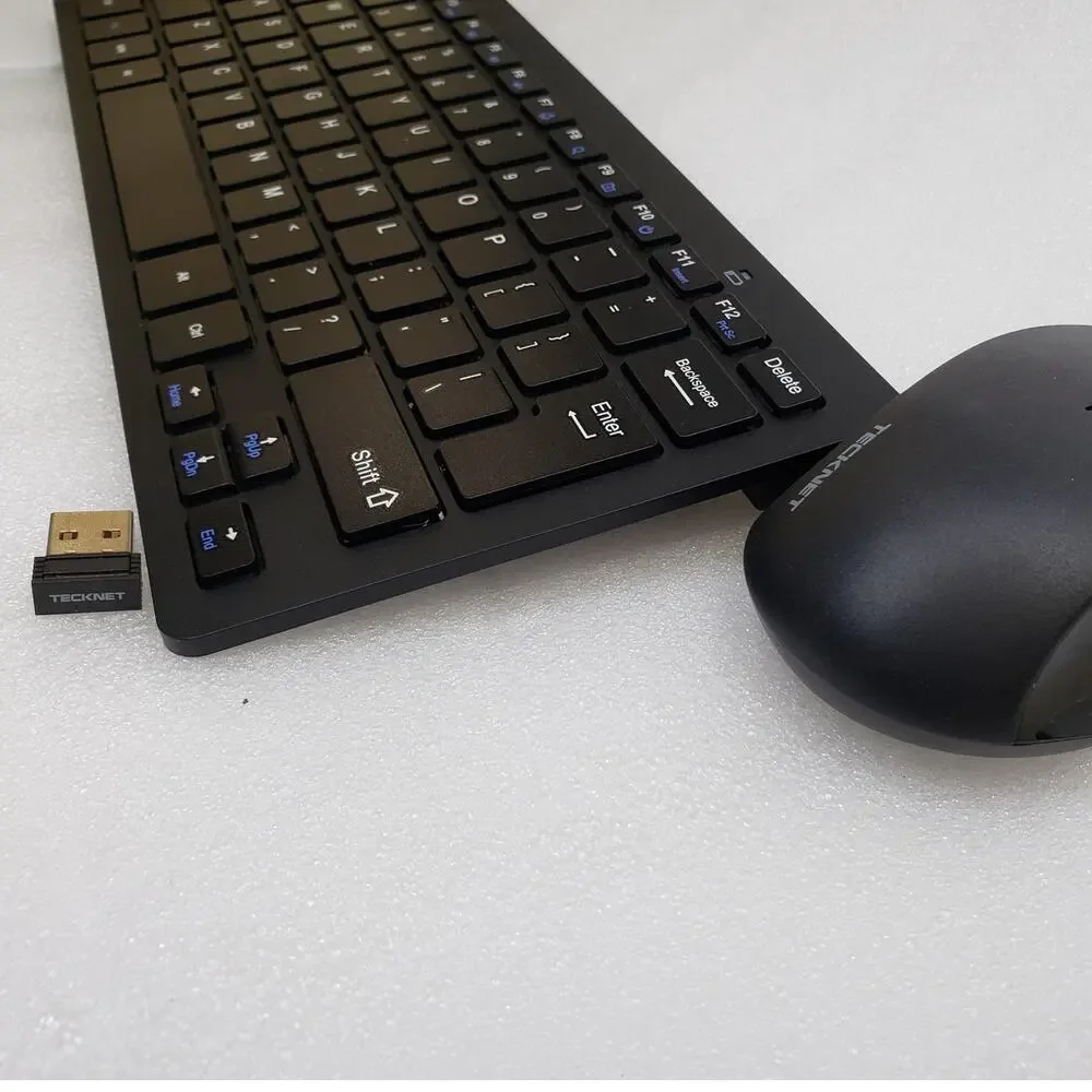 TECKNET Wireless Keyboard and Mouse Combo (Model: TK-KM006)